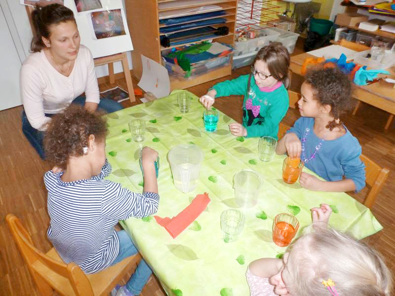 Projekt "Wasser" - Kindertagesstätte Hoffmannhaus
